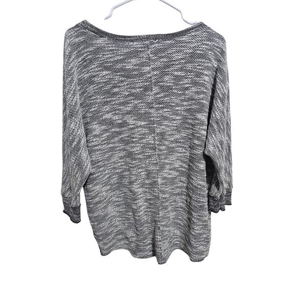 Kut from the Kloth Sweater Womens XL Grey Pullover Vneck Top Shirt   (912) - Picture 2 of 5